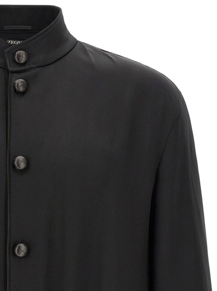 Zegna Mulberry Silk Sweatshirt
