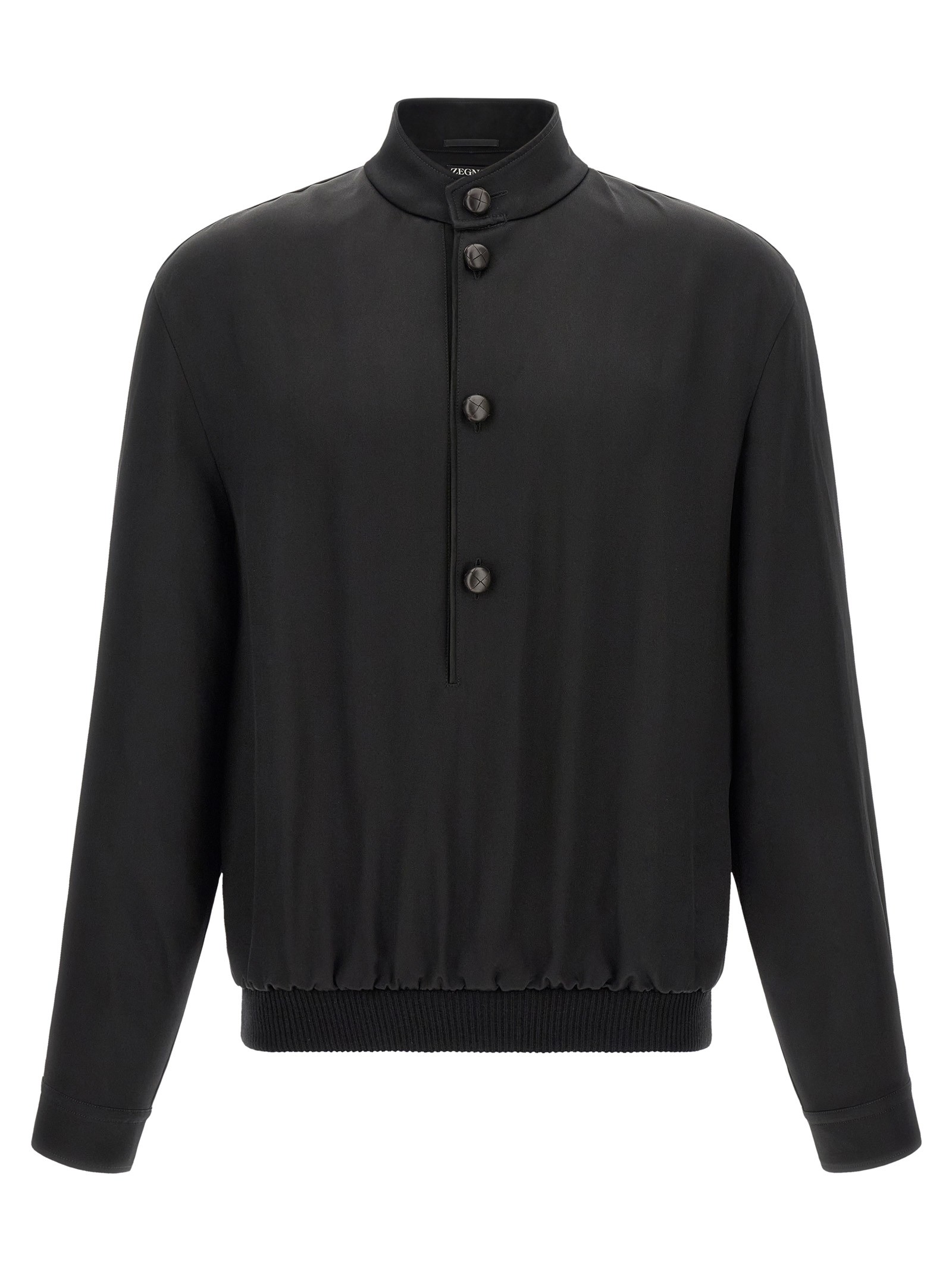 Zegna Mulberry Silk Sweatshirt