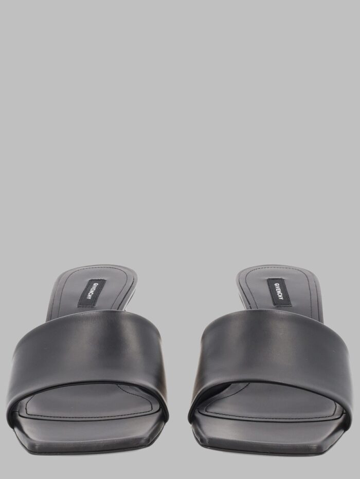 givenchy mule con tacco "tape" in pelle Givenchy Mule Con Tacco "Tape" In Pelle