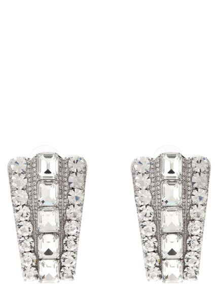 SELF PORTRAIT 'Multi Crystal' Earrings