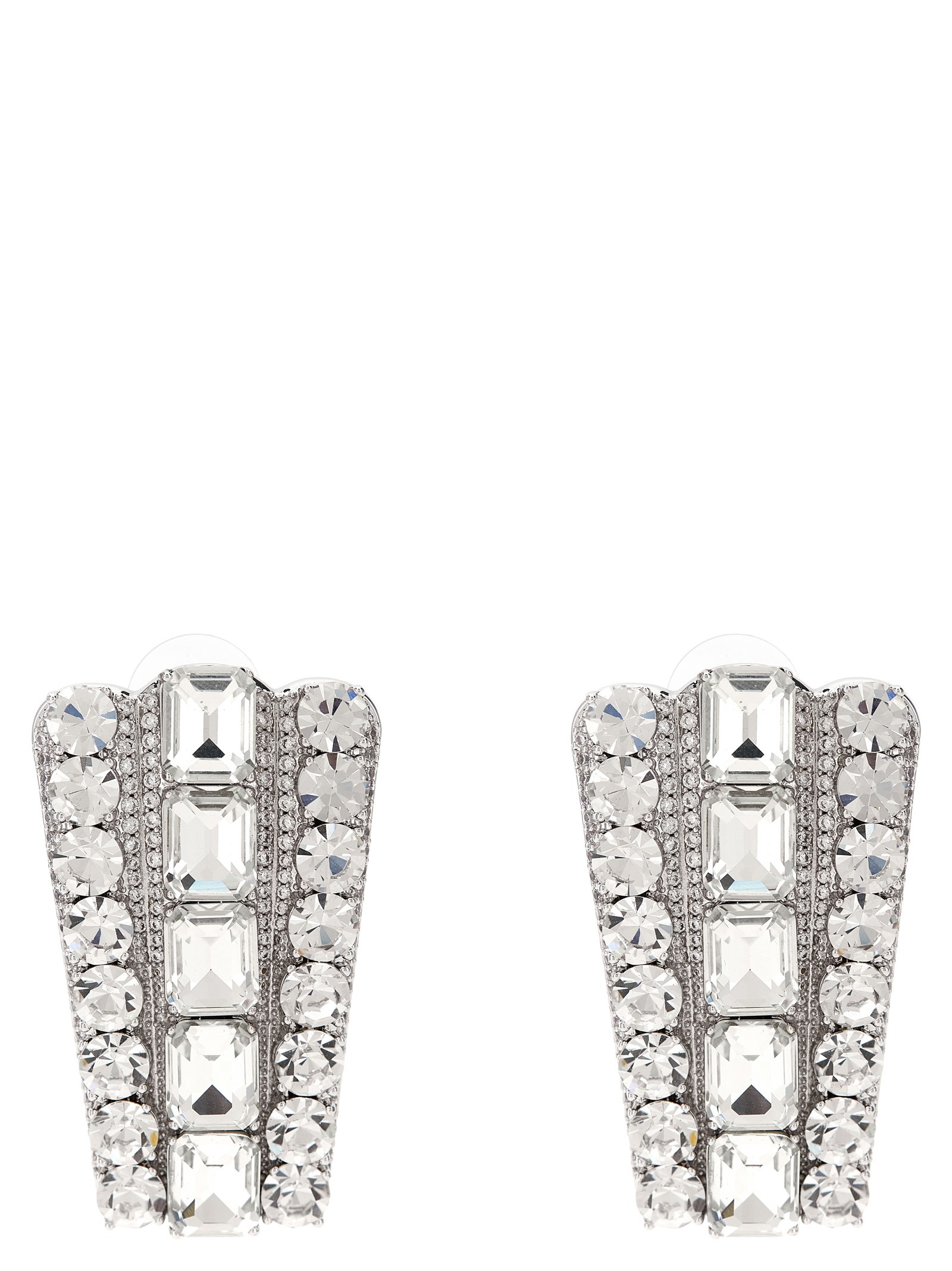 SELF PORTRAIT 'Multi Crystal' Earrings