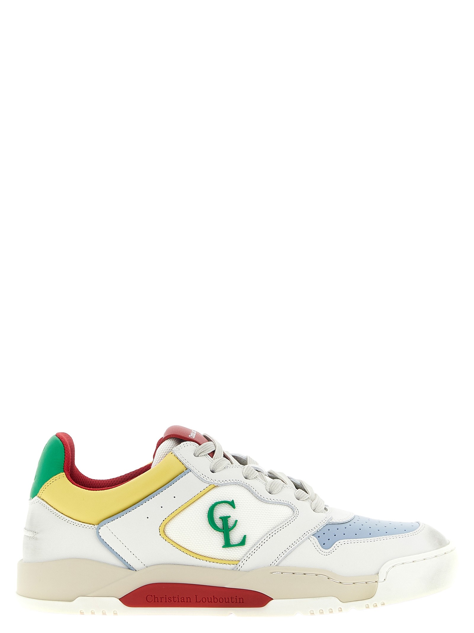 CHRISTIAN LOUBOUTIN Multicolor 'Bsktball 1 Retro' Sneakers