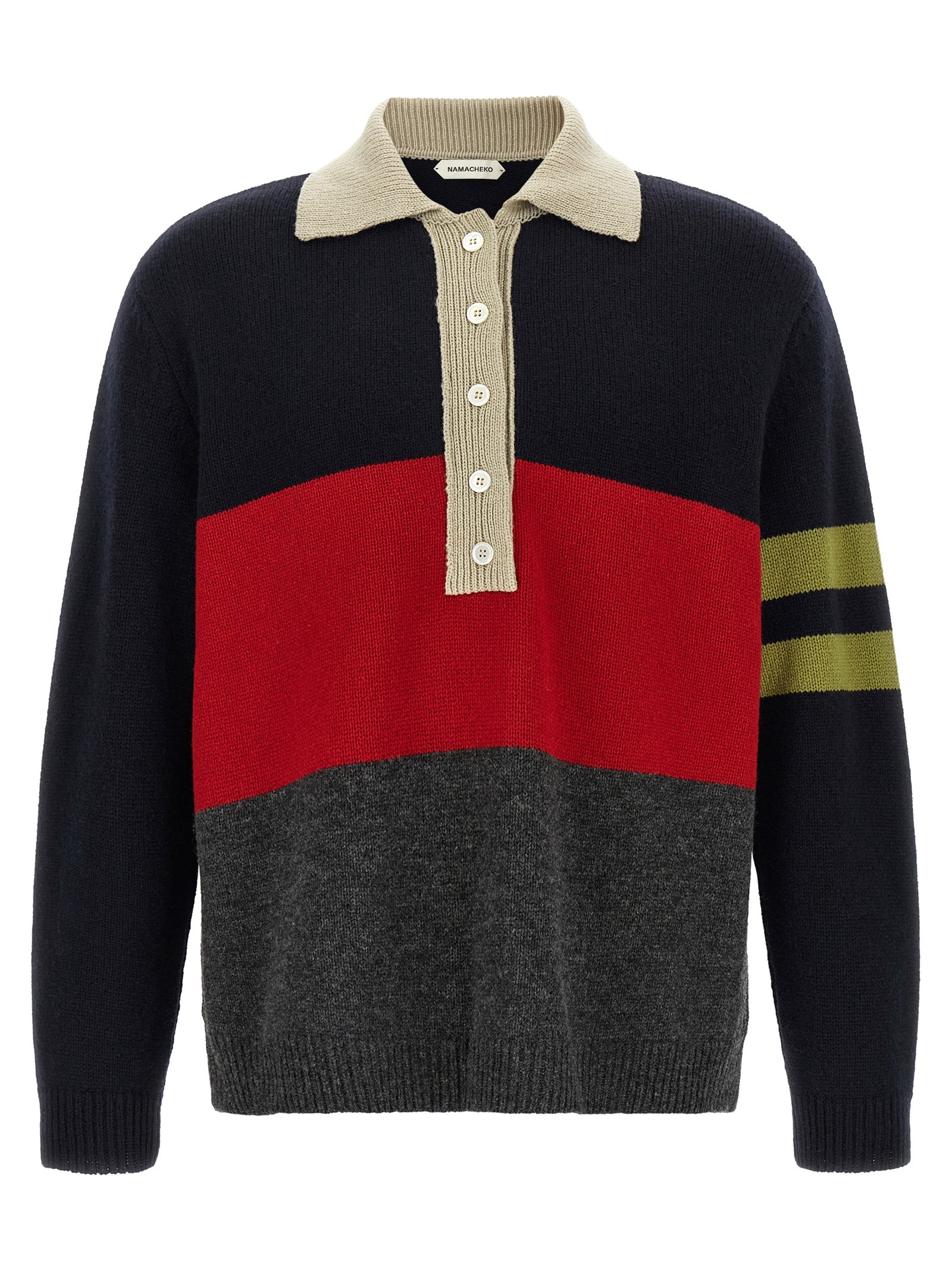 NAMACHEKO Multicolor 'Gareth' Polo Shirt