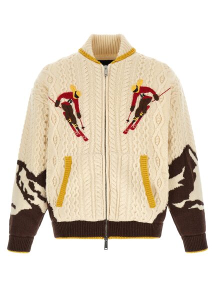 Dsquared2 Multicolor 'Snowy Dream' Cardigan