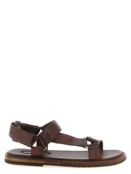 Miu Miu Multiple Band Sandals