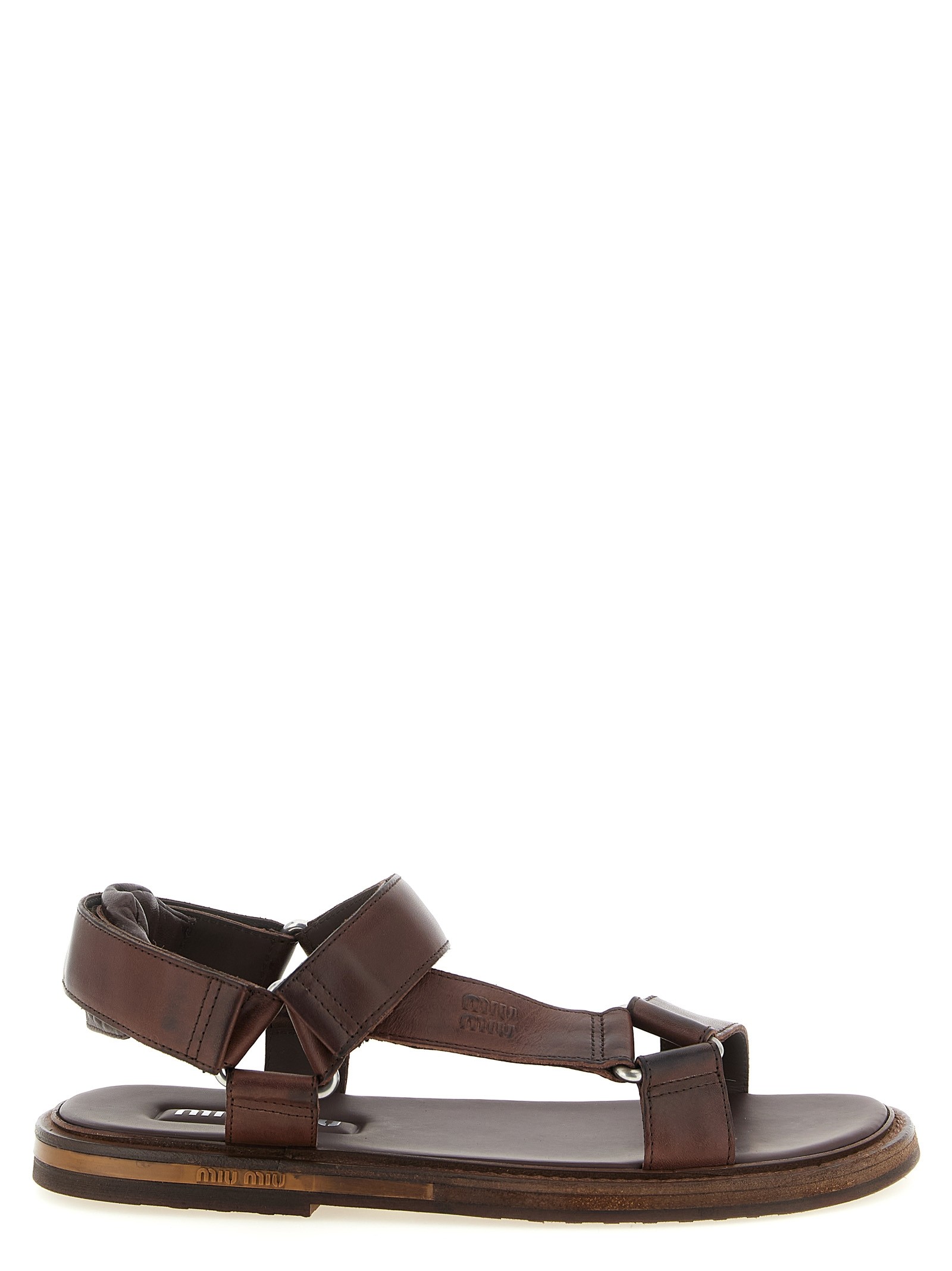 Miu Miu Multiple Band Sandals