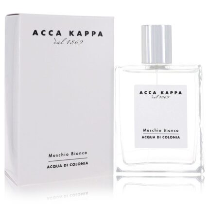 Muschio Bianco (White Musk/Moss) By Acca Kappa - Eau De Cologne Spray (Unisex) 3.3 Oz