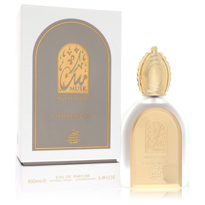 Musky Series Serene Night By Fragrance World - Eau De Parfum Spray (Unisex) 3.4 Oz - Image 1