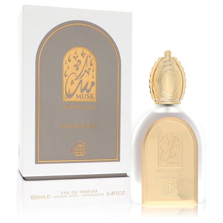 Musky Series Serene Night By Fragrance World - Eau De Parfum Spray (Unisex) 3.4 Oz