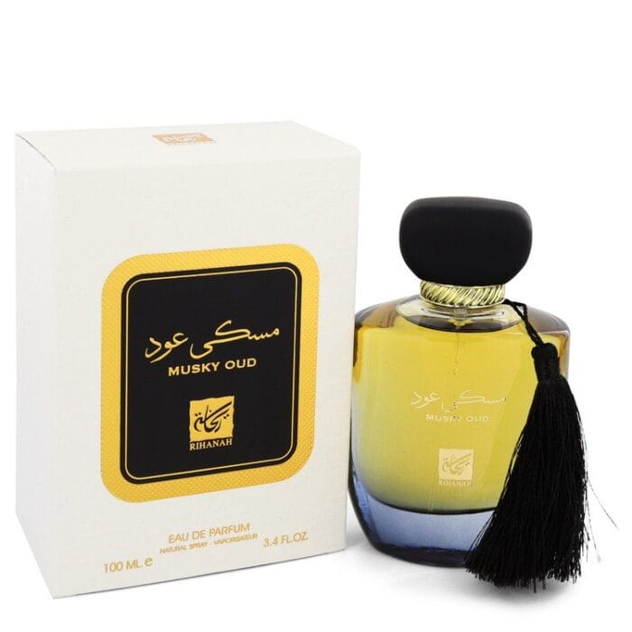 Musky Oud By Rihanah - Eau De Parfum Spray (Unisex) 3.4 Oz