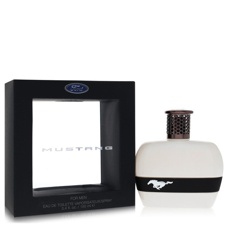 Mustang Ford Mustang White By Mustang - Eau De Toilette Spray 3.4 Oz