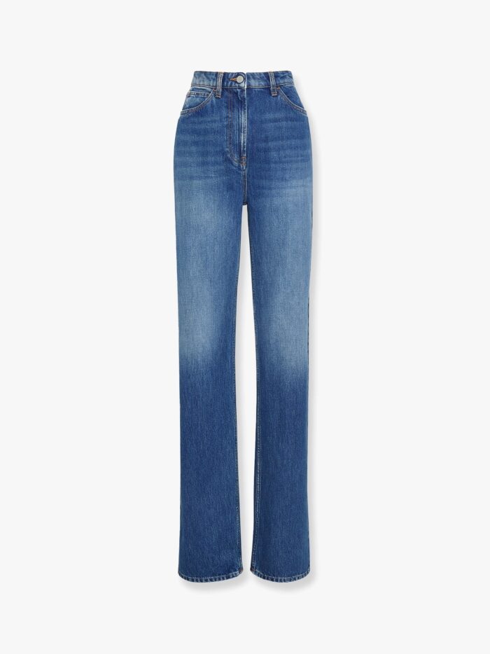 MVP WARDROBE Five Pockets Jeans With Logo Tag