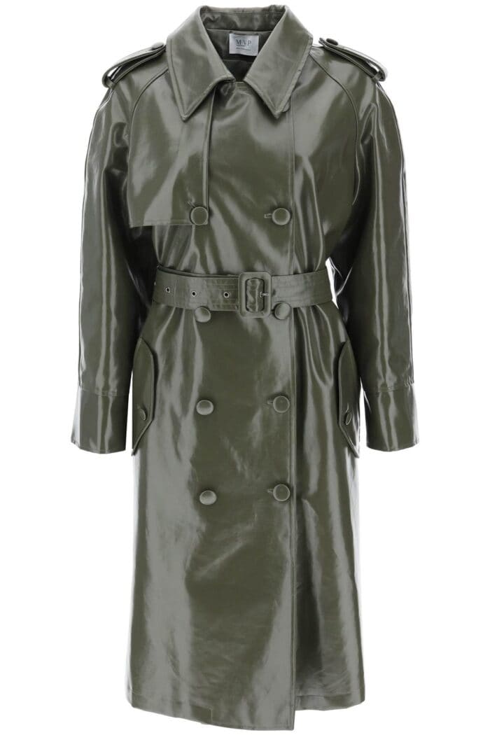 Mvp Wardrobe Montenapoleone Coated Trench Coat