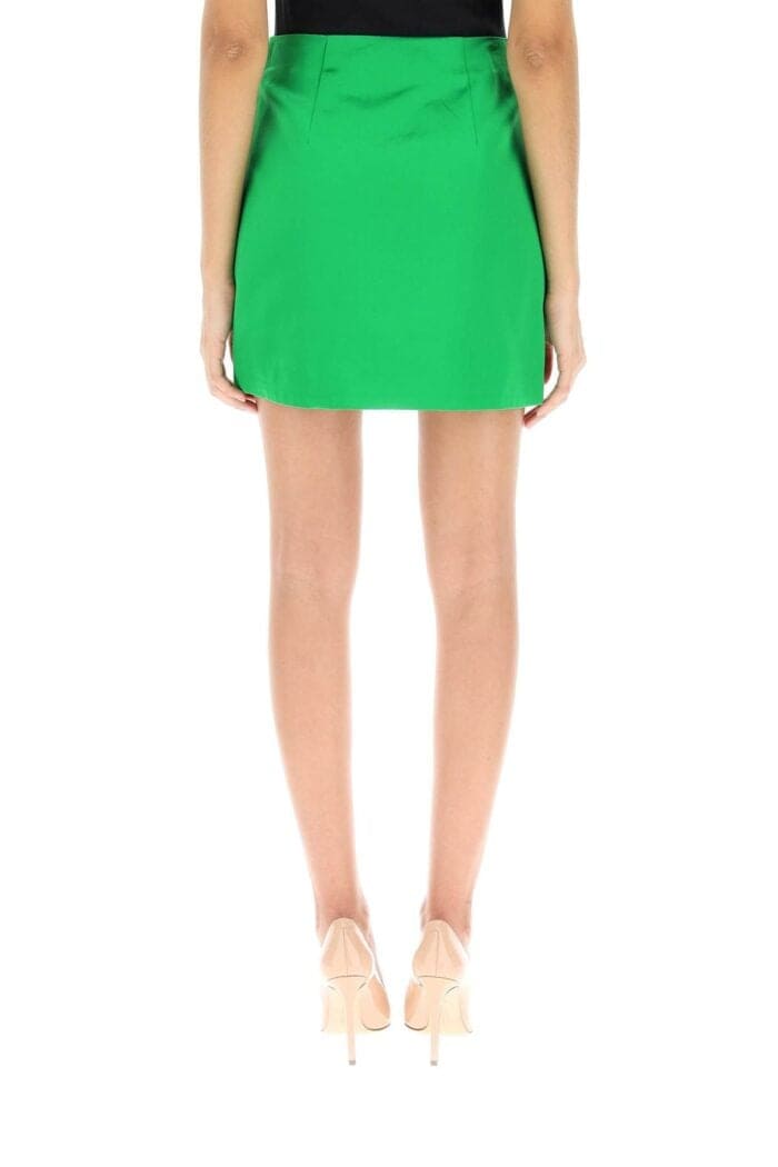 MVP WARDROBE 'perry' Satin Mini Skirt