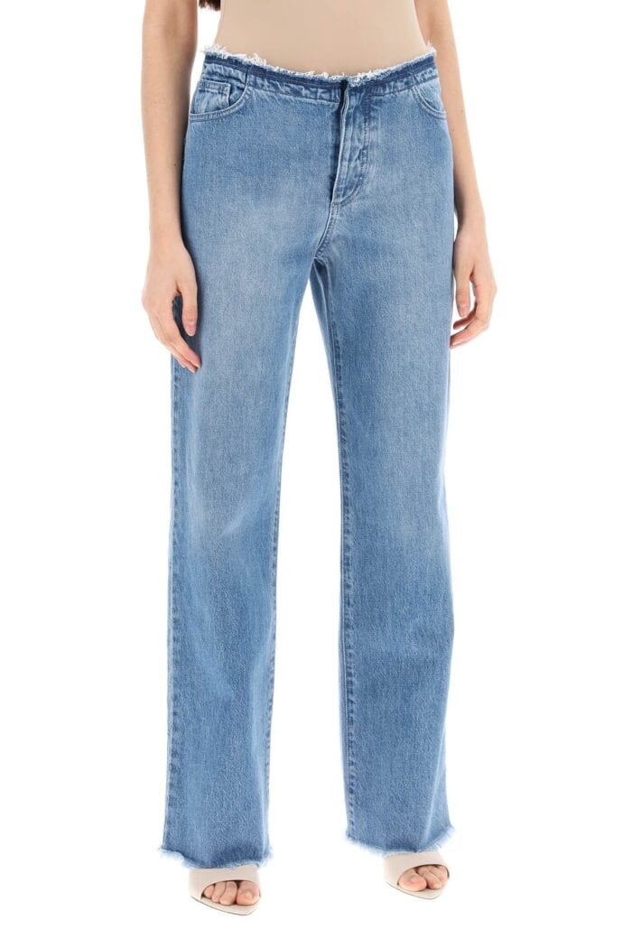 MVP WARDROBE Straight Leg Levant Jeans With Eight