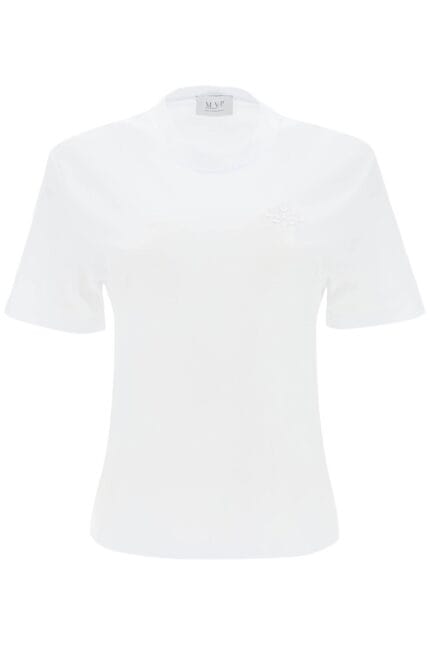 Mvp Wardrobe T-shirt With Tonal Logo Embroidery