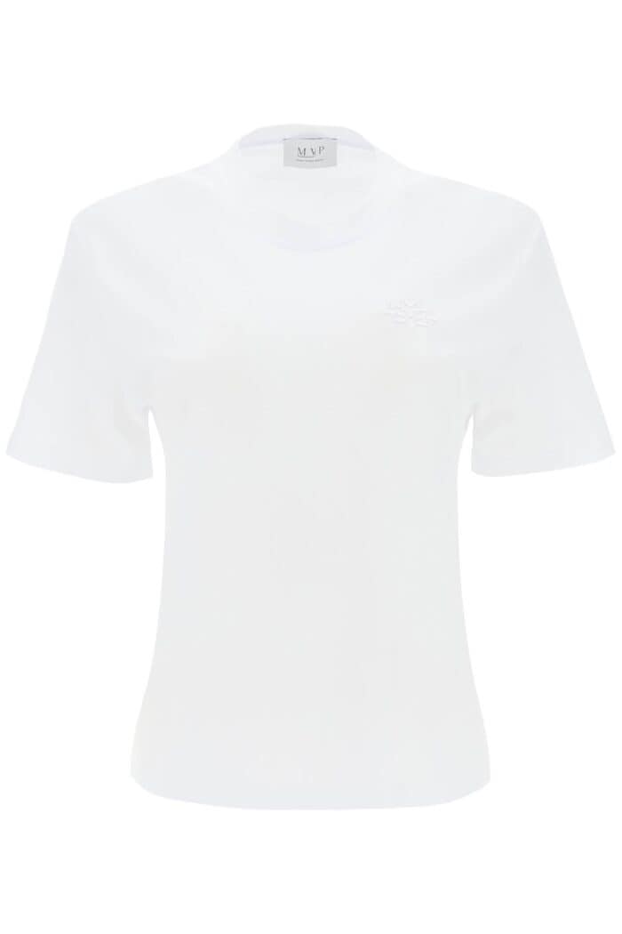 Mvp Wardrobe T-shirt With Tonal Logo Embroidery