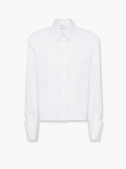 MVP WARDROBE Tessa Cotton Shirt With Maxi Cuffs