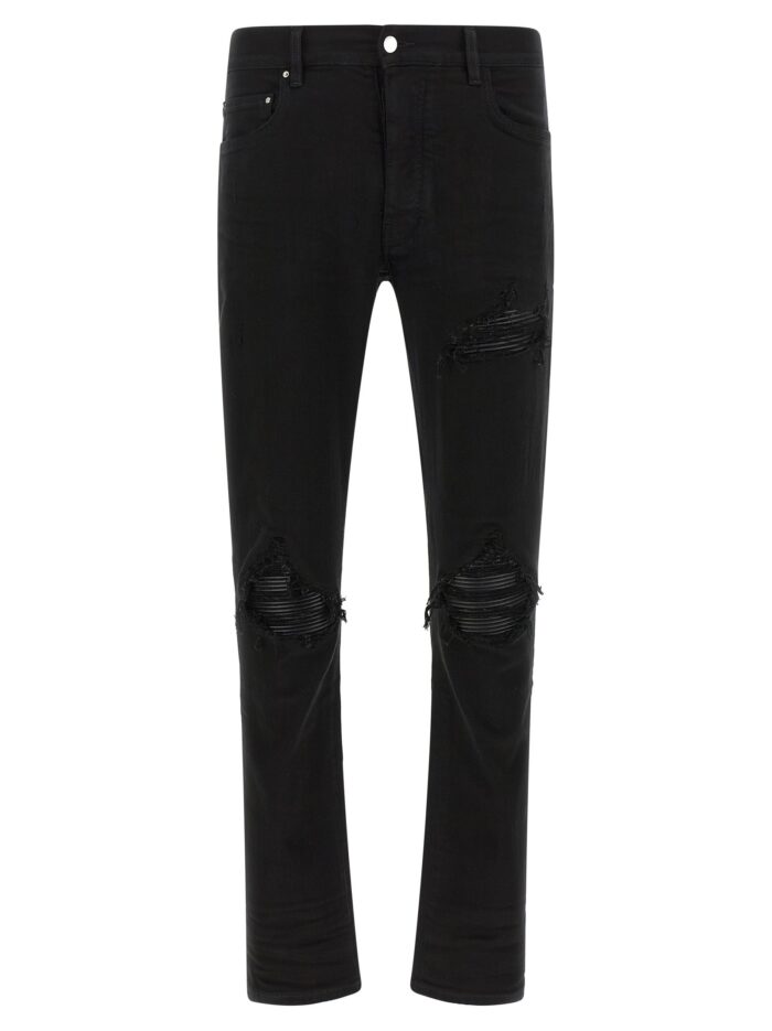 amiri 'mx1' jeans with distressed details AMIRI 'MX1' Jeans With Distressed Details