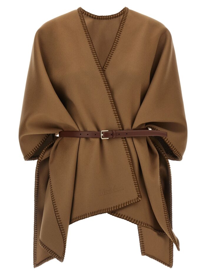 max mara 'mxacolomba' cape Max Mara 'Mxacolomba' Cape