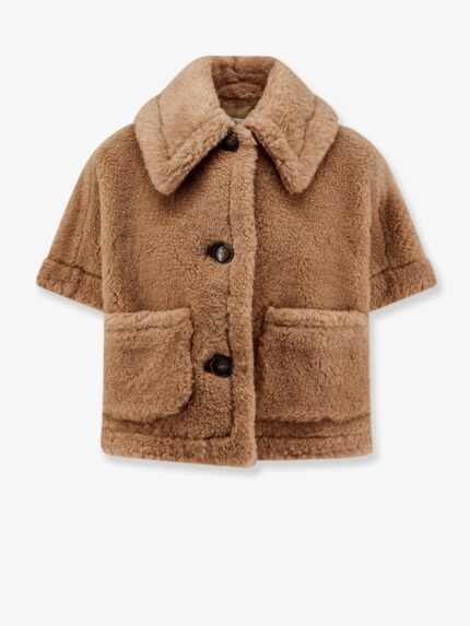 Max Mara Mxanewterzo2 Camel Hair And Silk Coat