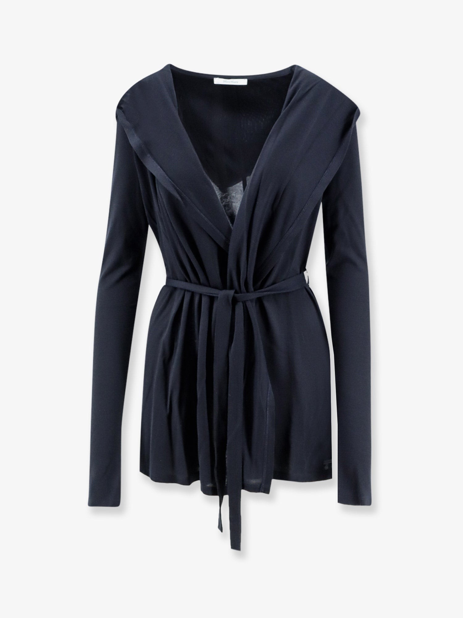 Max Mara Mxmfalda Lyocell And Silk Cardigan