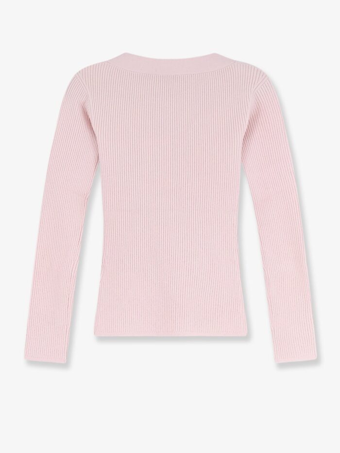 Max Mara Mxmgioiosa Ribbed Wool And Cashmer Ecardigan