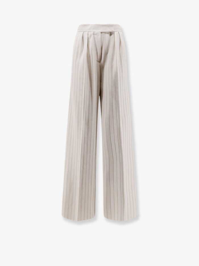 max mara mxmosso cotton trousers Max Mara Mxmosso Cotton Trousers