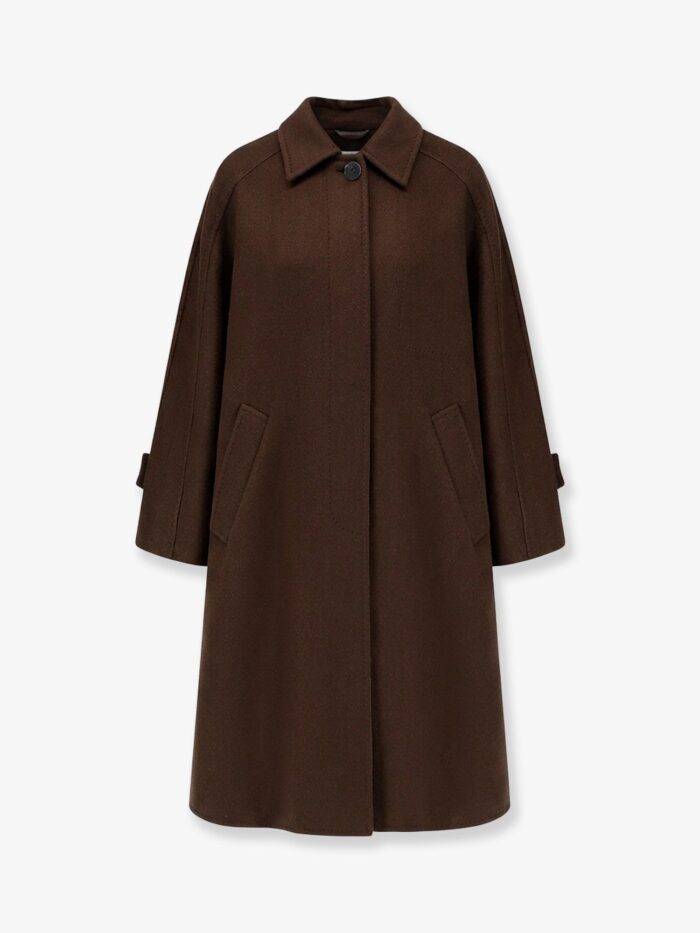 Max Mara Mxtzebra Atelier Cashmere Chemise Coat