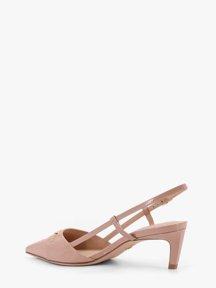 My Dior Patent Leather Slingback With Christian Dior Paris Signature