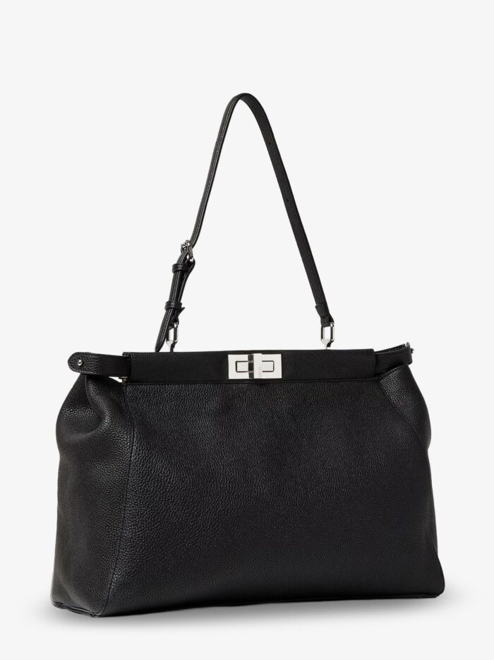 Fendi My Peekaboo Large Leather Crossbody Bag