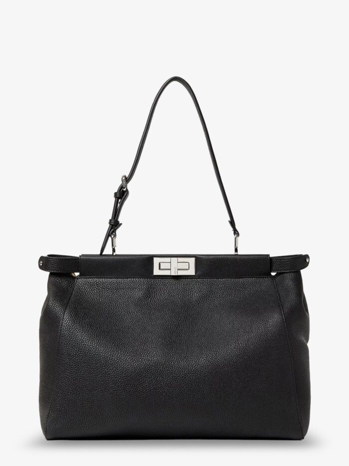 fendi my peekaboo large leather crossbody bag Fendi My Peekaboo Large Leather Crossbody Bag
