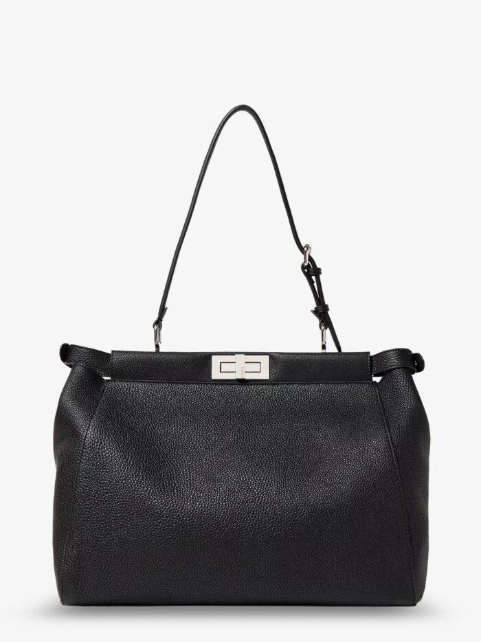 Fendi My Peekaboo Large Leather Crossbody Bag