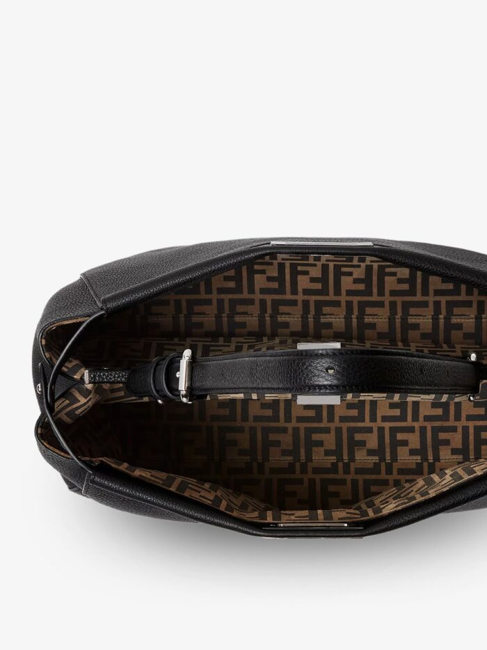 Fendi My Peekaboo Large Leather Crossbody Bag