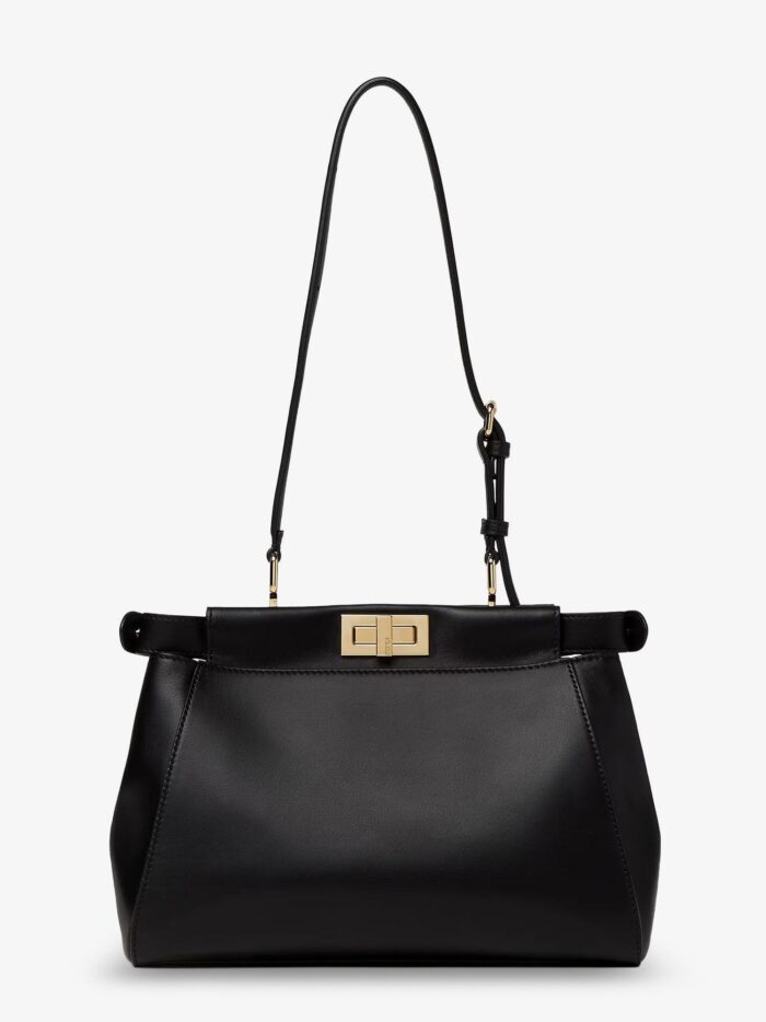 Fendi My Peekaboo Small Leather Shoulder Bag
