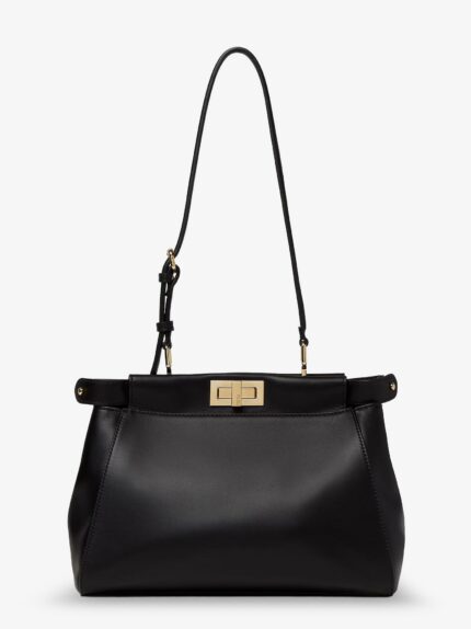 Fendi My Peekaboo Small Leather Shoulder Bag