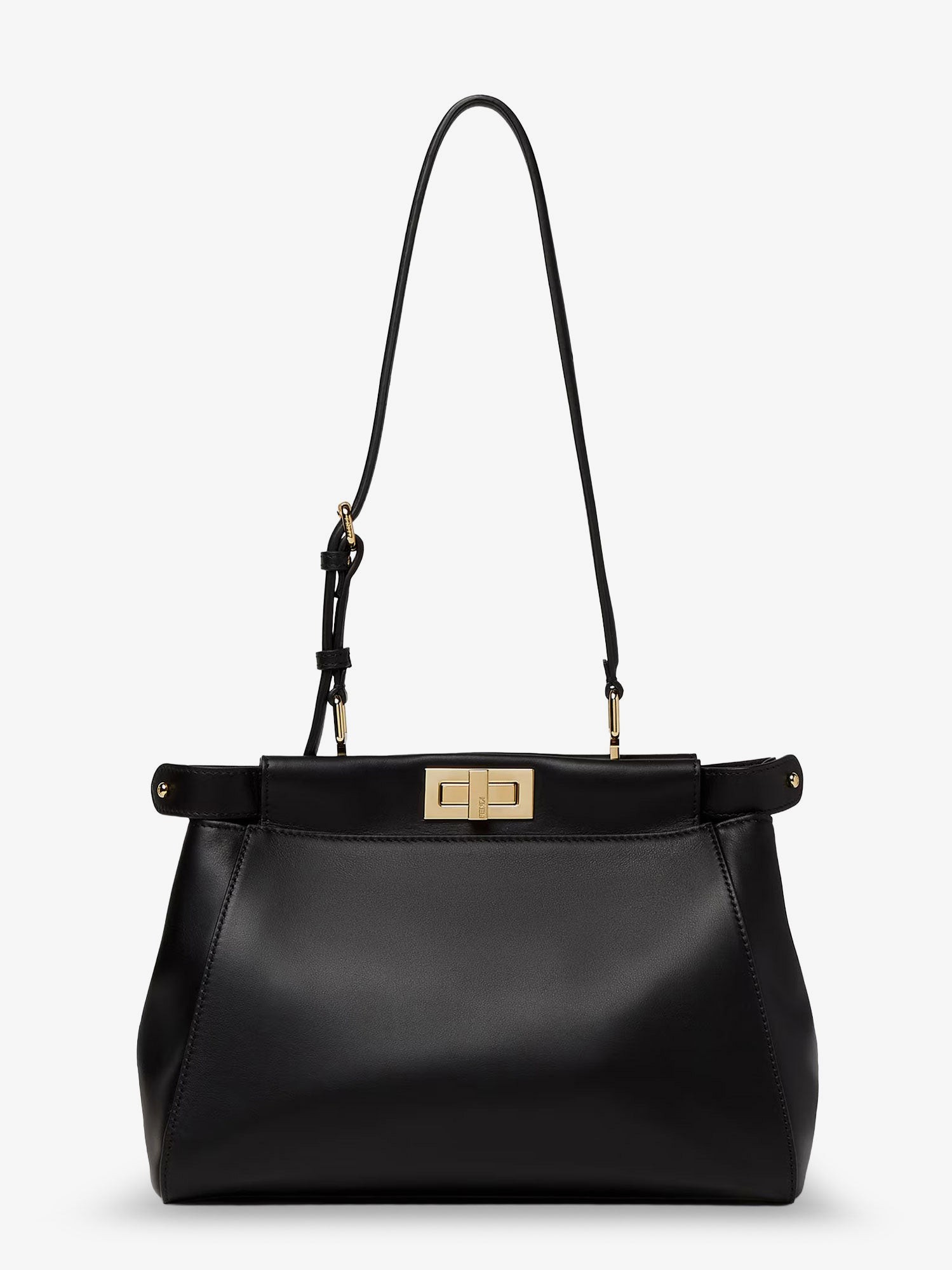 Fendi My Peekaboo Small Leather Shoulder Bag