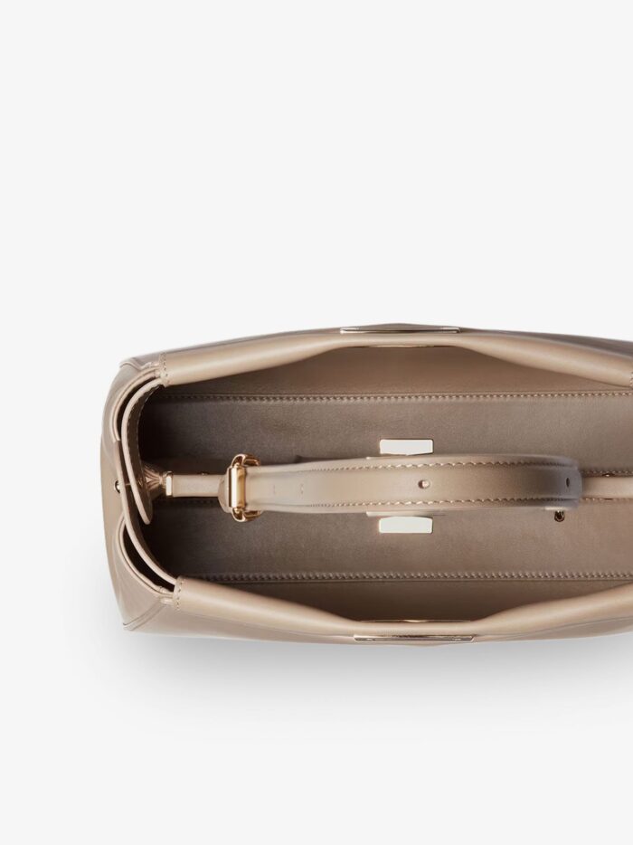 Fendi My Peekanno Small Leather Shoulder Bag
