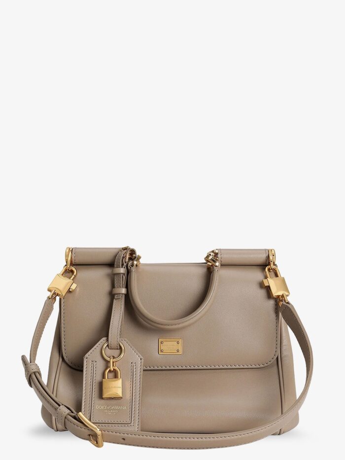 Dolce & Gabbana My Sicily Leather Handbag