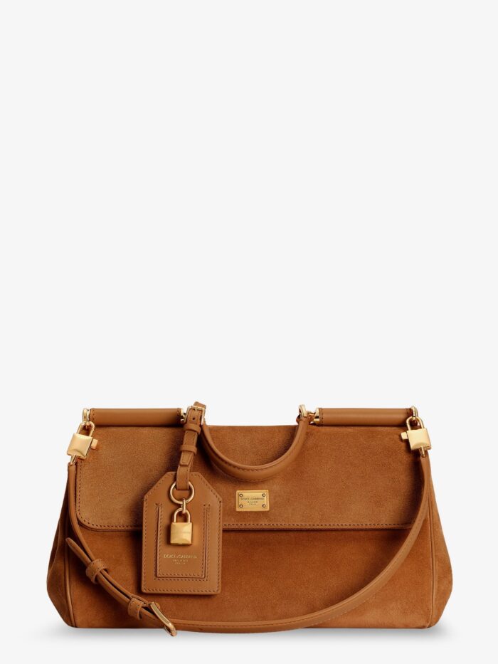 dolce & gabbana my sicily suede shoulder bag Dolce & Gabbana My Sicily Suede Shoulder Bag
