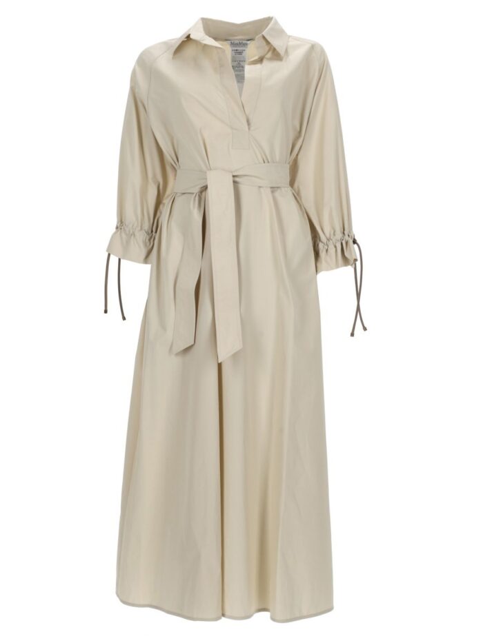max mara "myrtle" dress with belt Max Mara "MYRTLE" DRESS WITH BELT