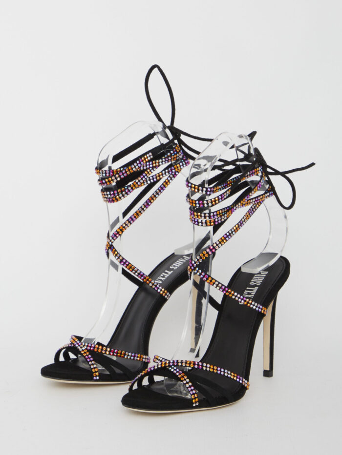 Paris Texas Holly Nicole lace-up sandals