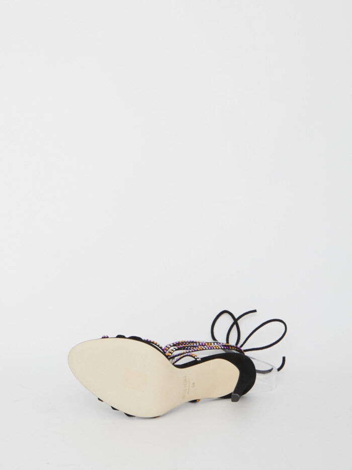 Paris Texas Holly Nicole lace-up sandals