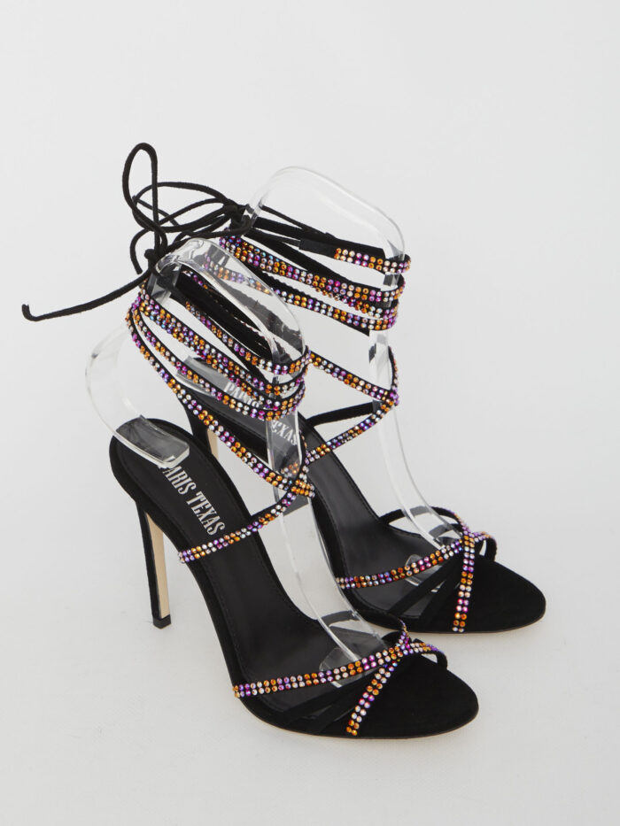 Paris Texas Holly Nicole lace-up sandals