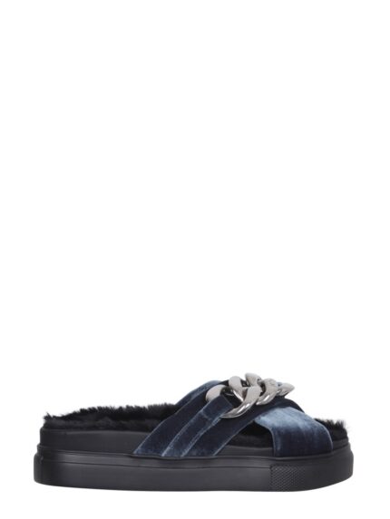 N°21 SANDALS WITH OVERSIZED CHAIN
