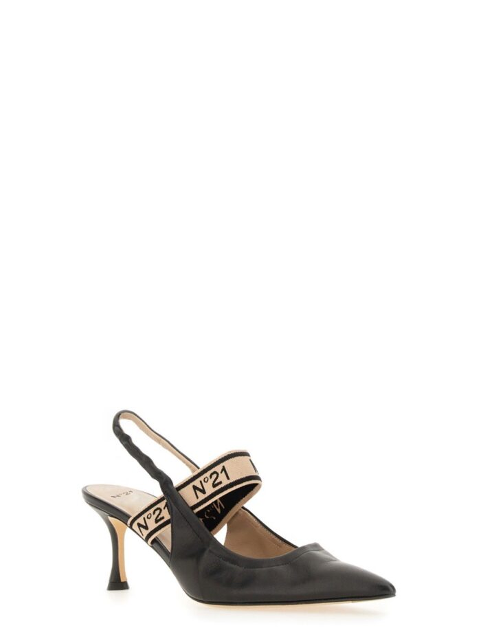 N°21 SLINGBACK WITH LOGO