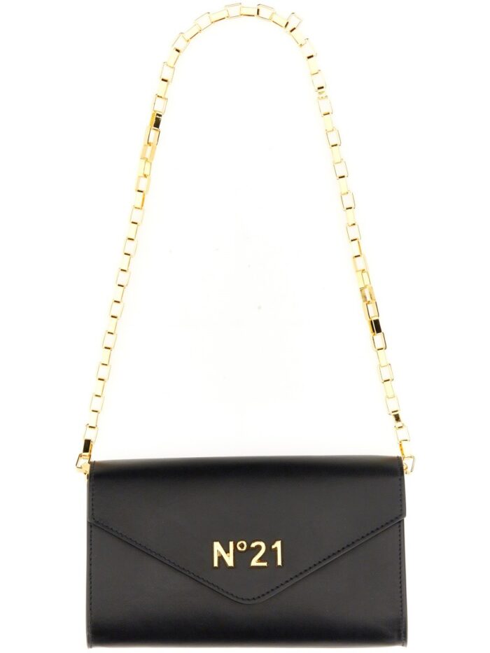 N°21 WALLET WITH CHAIN AND LOGO