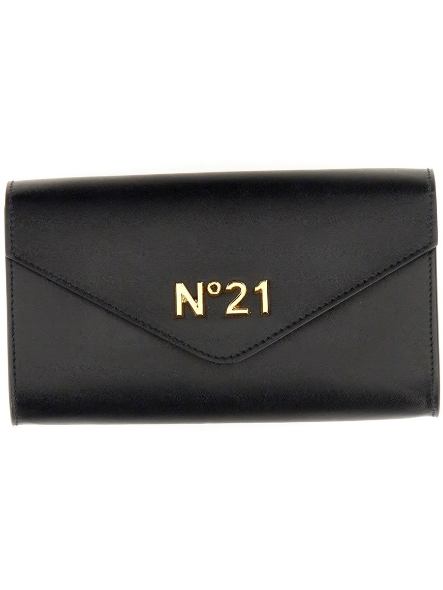 N°21 WALLET WITH CHAIN AND LOGO