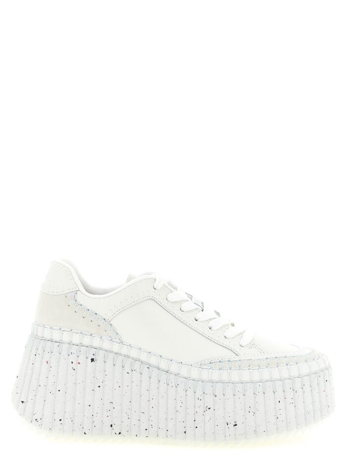 chloÉ 'nama' wedge sneakers CHLOÉ 'Nama' Wedge Sneakers