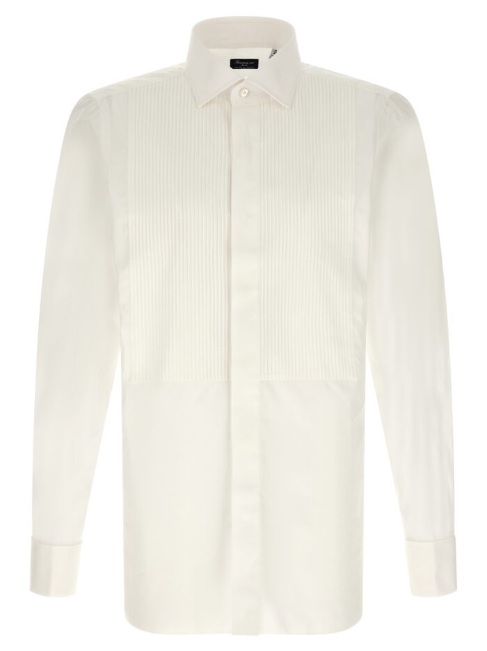 finamore 'napoli classic tuxedo' shirt FINAMORE 'Napoli Classic Tuxedo' Shirt